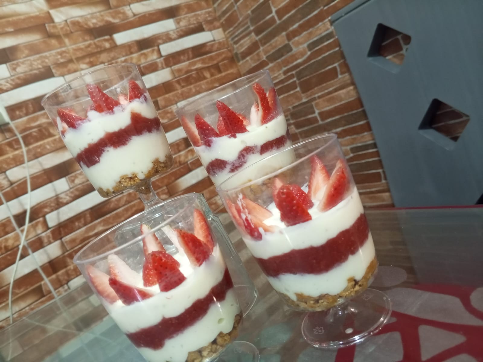 Pastel de Fresas